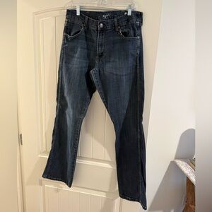 Dark Blue Denim Jeans Wrangler 33 x 34